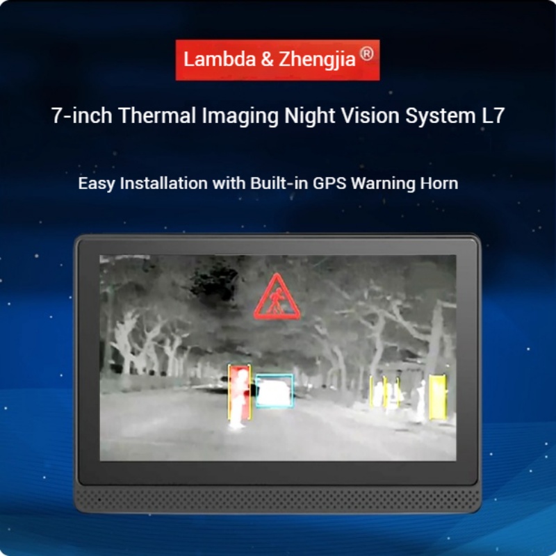 Drone Thermal Imaging - L7 Automotive AI Warmtebeeldcamera Nachtzicht 256*192/640*512