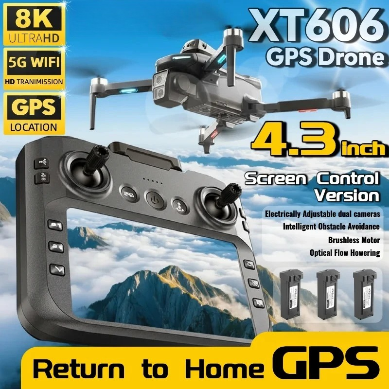Drone Thermal Imaging - Beste Aanbieding XT606 MAX Drone GPS
