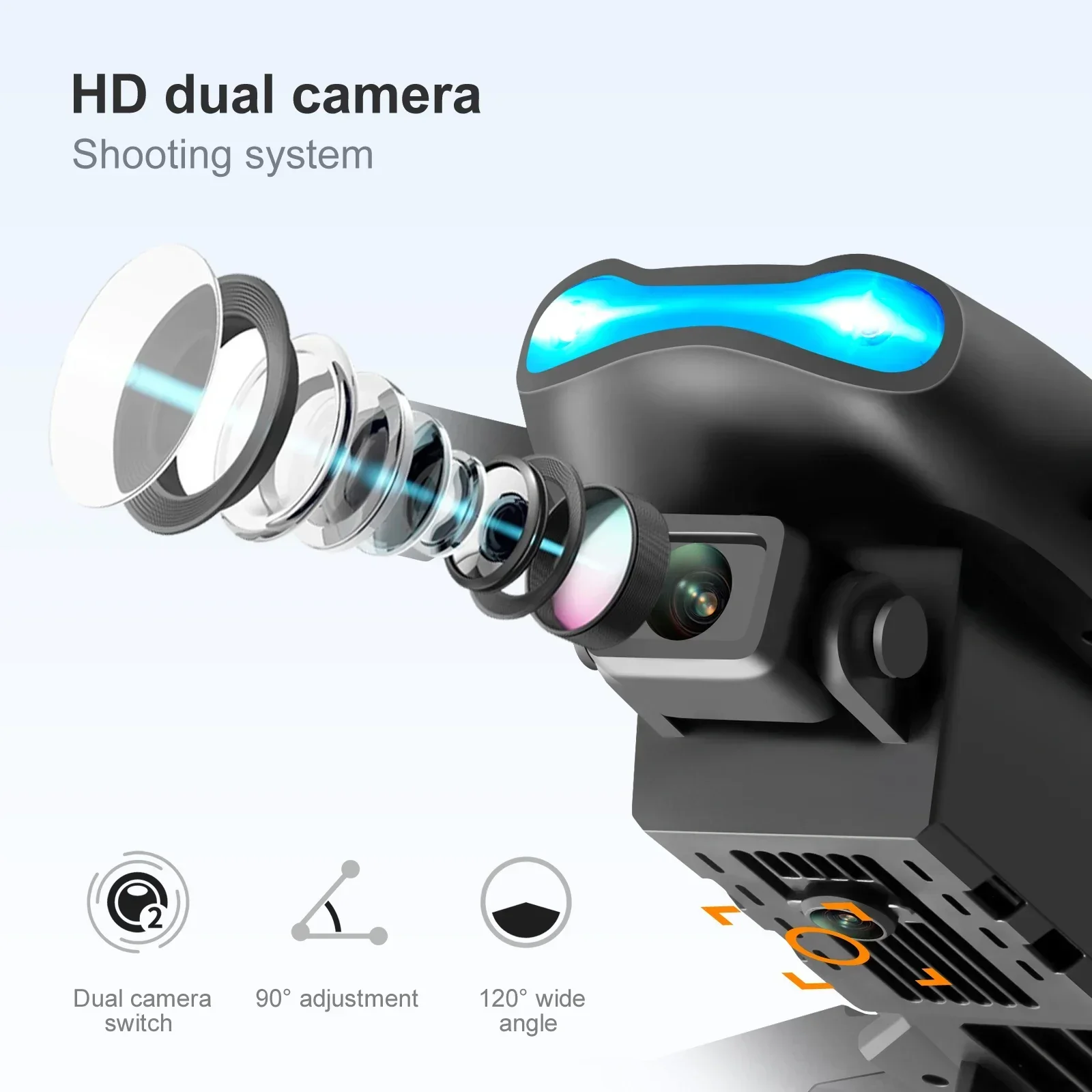 Nieuwe E99 Pro HD 4K Drone Dua - Drone Aerial Photography recensie en prijs