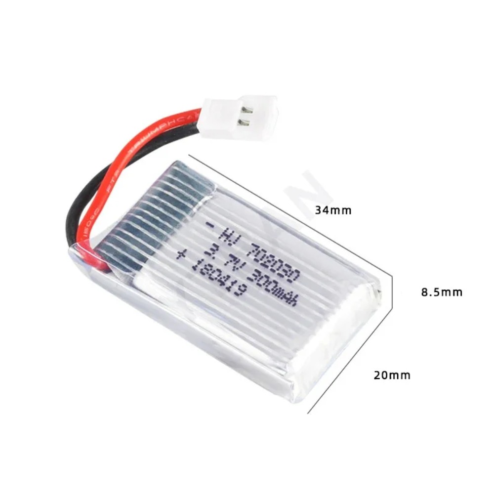3.7V 300mAh Lipo Batterij Voor - Eachine Drone E010 recensie en prijs