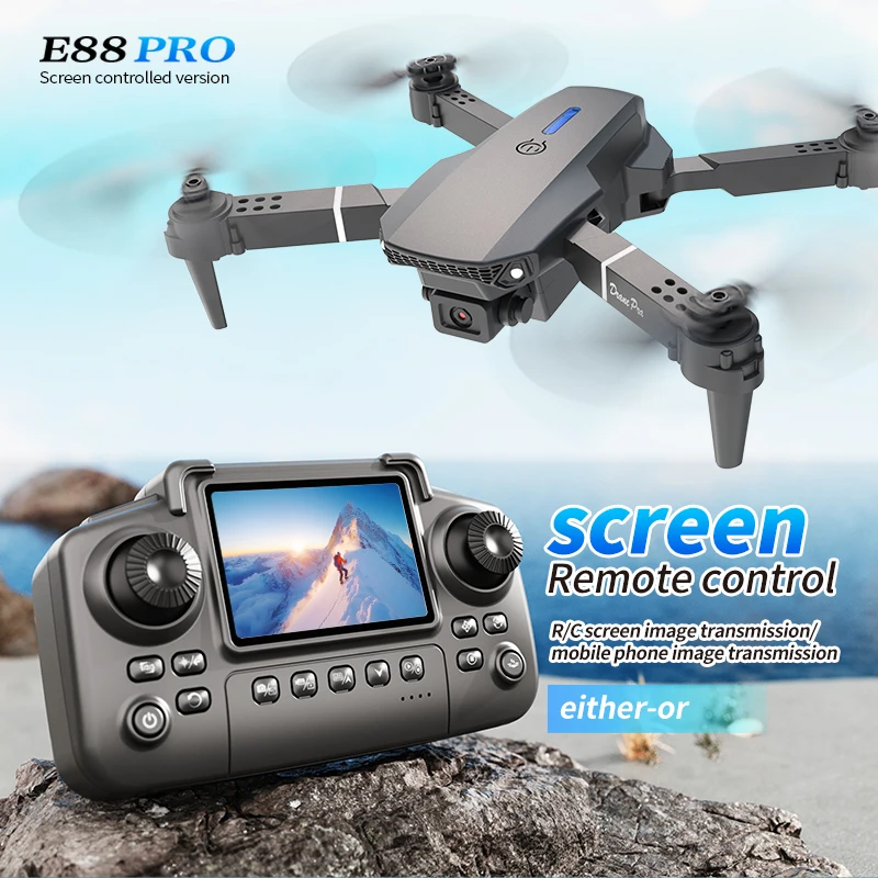 Professionele E88 PRO Drone me - Drone Surveying recensie en prijs