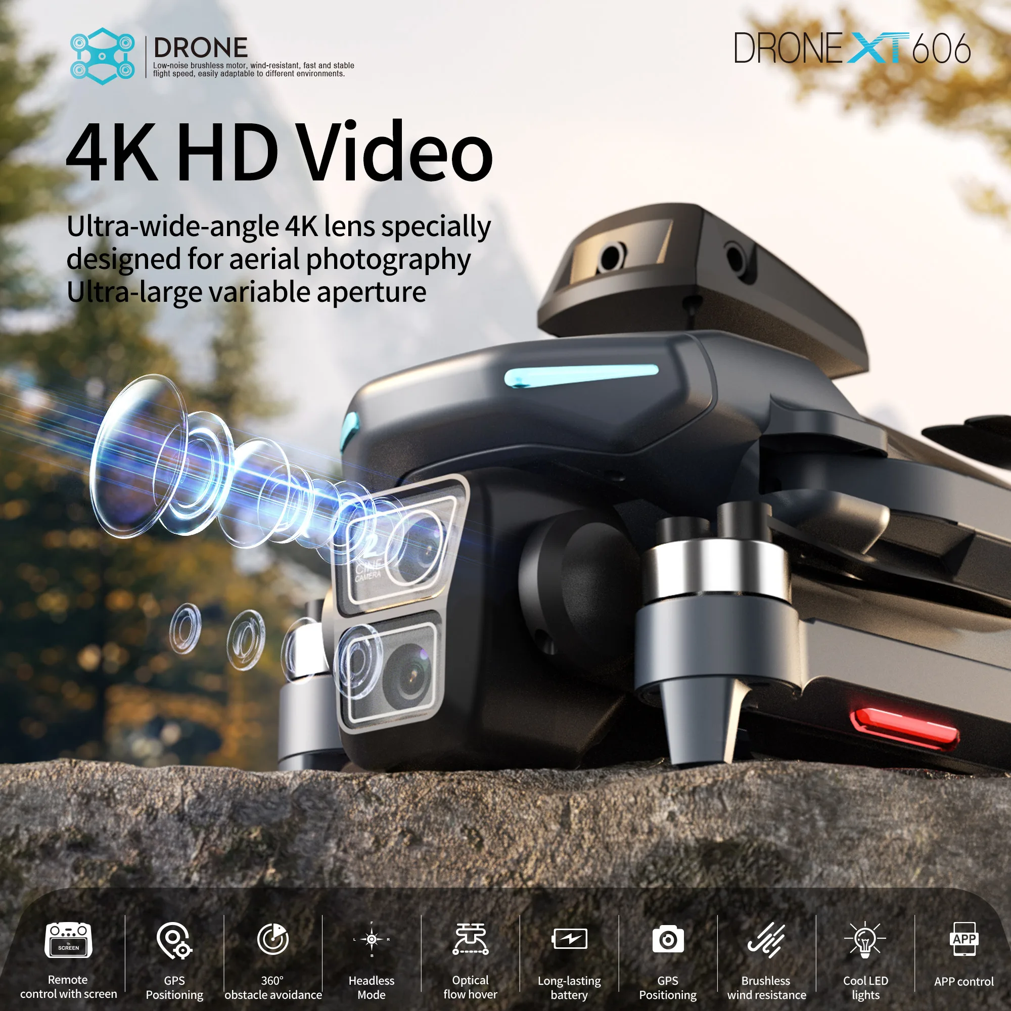 Originele XT606 MAX GPS Drone  - Drone Surveying recensie en prijs