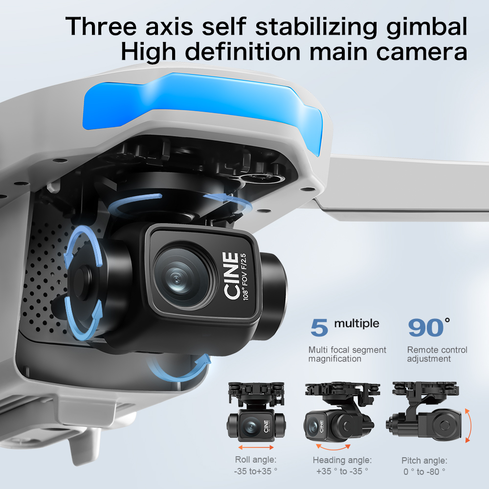 S-X1 MAX GPS-drone met 3-assig - Drone Surveying recensie en prijs