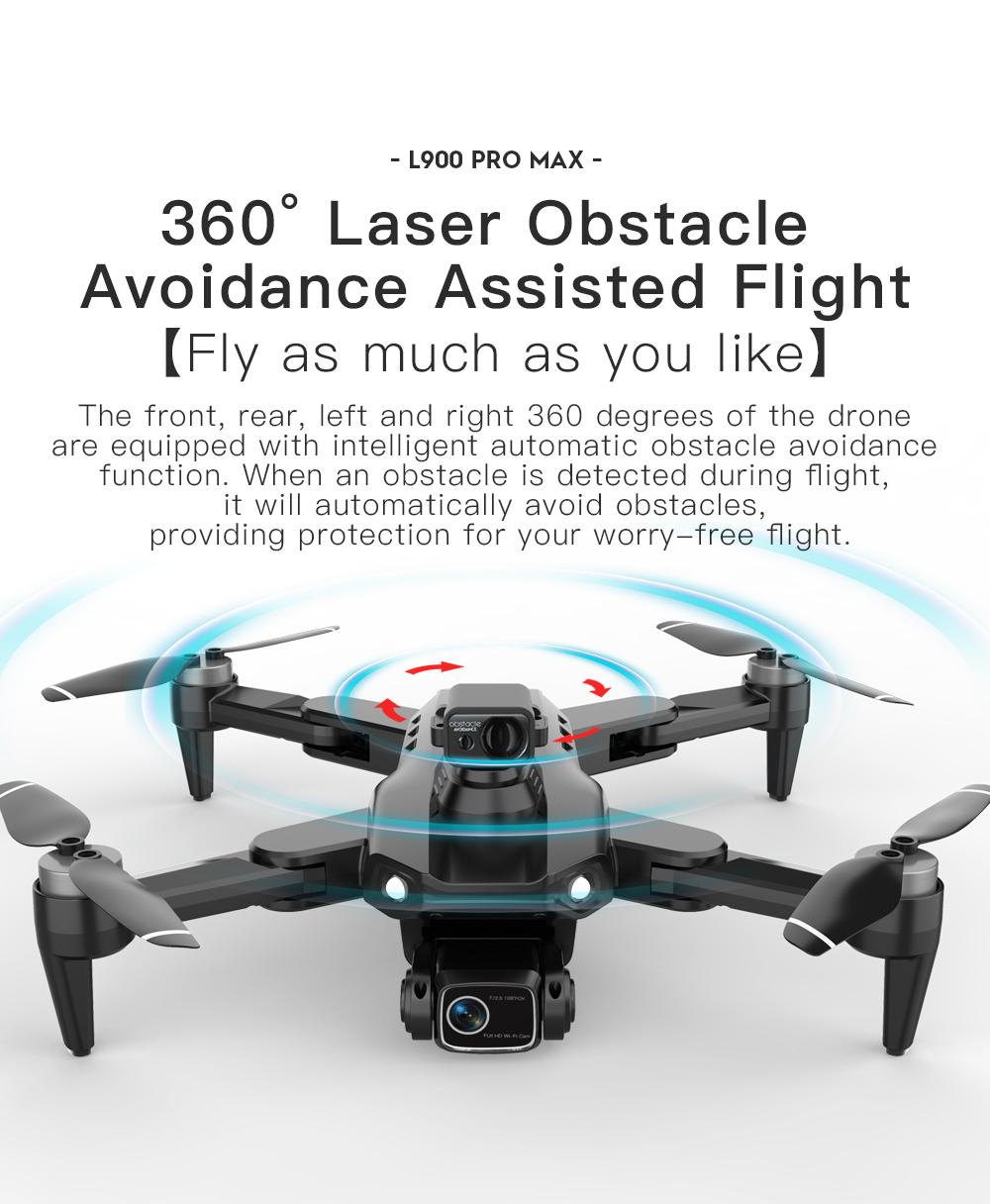 LYZRC L900 PRO MAX Laser obsta - Drone Surveying recensie en prijs