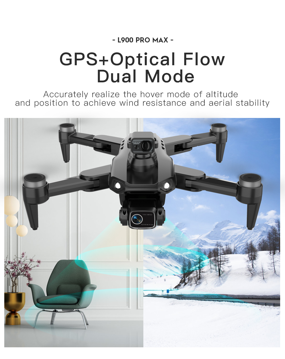 LYZRC L900 PRO MAX Laser obsta - Drone Surveying recensie en prijs