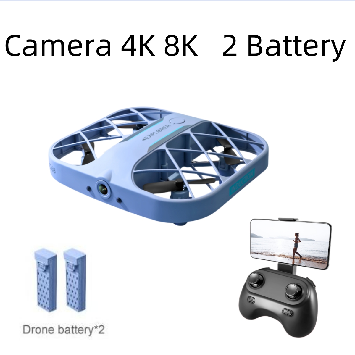 JJRC H107 FPV RC Drone met 2 B - Drone Cinematic recensie en prijs
