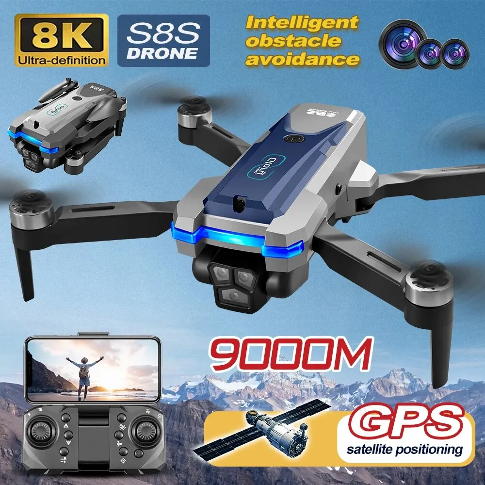 S 8S Gps Drone 5G Wifi 8K Hd D - Drone Aerial Photography recensie en prijs