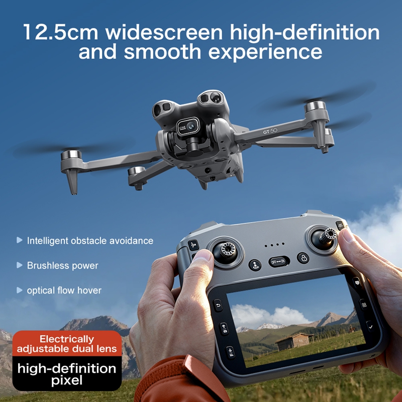 GT50 Mini Drone Dubbele Camera - Drone Video Production recensie en prijs